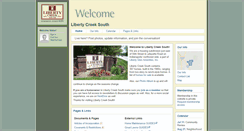Desktop Screenshot of libertycreeksouth.com